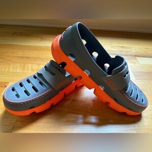 Cole Haan Zero-grand Gray & Orange Men’s Slip-on Lightweight Loafers - Size 11.